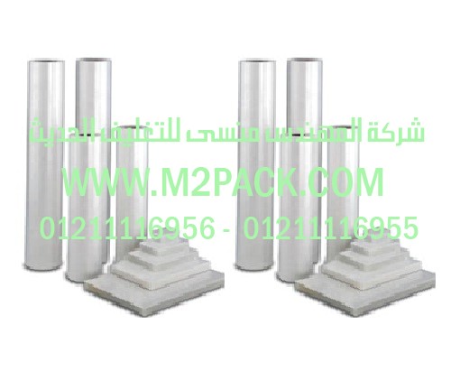فيلم PVC التي نقدمها نحن شركة المهندس منسي للصناعات الهندسيه و توريد مستلزمات مصانع التغليف الحديث من خامات التعبئة و التغليف و ماكينات التعبئة والتغليف – ام تو باك