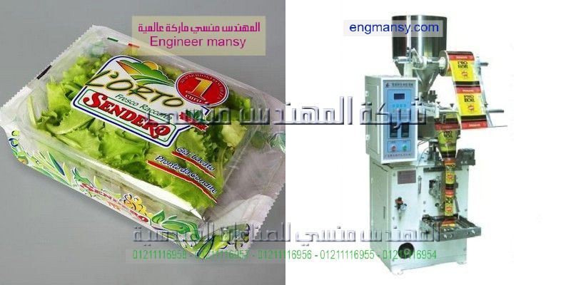 ماكينة تعبيئة وتغليف المواد الغذائية في مصر