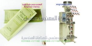 ماكينة تعبئة اعشاب