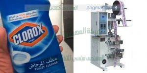 آلة تعبئة سائل الجلي والمنظفات شركة المهندس منسى للصناعات الهندسيه