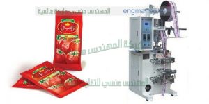 تعبئة كاتشب خطوط اوتوماتيك
