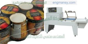 تغليف اللمبات الكهربائية علي ماكينة تغليف شرينك