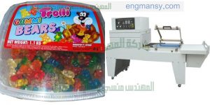 ماكينة تغليف المنتجات الغذائية المغلفة مثل اكل قطط