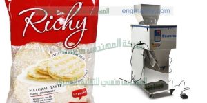 ماكينة تعبئة سكر وارز من شركة المهندس منسي ماكينات التعبئة و التغليف