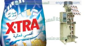 ماكينة تعبئة عامودية لبودرة الغسيل