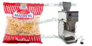 ماكينة لتعبئة الحبوب نظام تصف اوتوماتيك