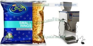 مكينة تعبئة وتغليف بقوليات ومكرونة نصف اوتوماتيك